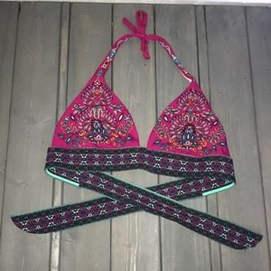 VS tribal print bikini top - hard to find!